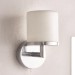 Picture of Saxby Lipco G9 Bathroom Wall Light IP44 Chrome/Opal Glass Dimmable 