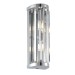 Picture of Saxby Crystal G9 Bathroom Flush Wall Light IP44 Chrome/Clear Dimmable 