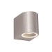 Picture of Saxby Doron GU10 Single Wall Light IP44 Brushed Stainless Steel Dimmable 