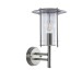 Picture of Saxby York E27 Wall Lantern IP44 Stainless Steel 