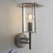 Picture of Saxby York E27 Wall Lantern IP44 Stainless Steel 