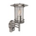 Picture of Saxby York E27 Wall Lantern IP44 PIR Sensor Stainless Steel 