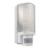 Picture of Saxby Motion E27 LED Brick Bulkhead IP44 PIR Sensor White/Frosted 