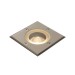 Picture of Saxby Pillar GU10 Square Groundlight IP65 Stainless Steel/Clear 102mm Cut-Out 