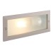Picture of Saxby Eco E27 Recessed Bricklight Plain IP44 Textured Grey/Frosted 