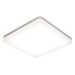 Picture of Saxby Noble 22W Slimline Square LED Bulkhead 4000K 1900lm IP44 Silver/Opal 