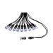 Picture of Saxby IkonPro 10xRGB Decking Light Kit 25mm IP67 Stainless Steel 
