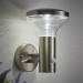 Picture of Saxby Roko 1 Light GU10 Wall Lantern IP44 Stainless Steel c/w PIR Sensor & Clear PC Diffuser  