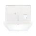 Picture of Saxby Sight 3W Emergency Recessed LED Bulkhead 3hrM 6500K White 