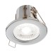 Picture of Saxby ShieldECO 8.5W LED Fire Rated Downlight 4K IP65 Chrome 57mm Cut-out 