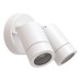 Picture of Saxby Palin GU10 Adjustable Twin Wall Light IP44 White 