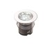 Picture of Saxby IkonPRO 35mm Decking Light Kit 10x6.5K/Blue IP67 Polished Stainless Steel 