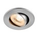 Picture of Saxby ShieldECO 8.5W LED Tilt Fire Rated Downlight 3000K 70mm Cut-out Satin Nickel 