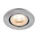 Picture of Saxby ShieldECO 8.5W LED Tilt Fire Rated Downlight 3000K 70mm Cut-out Satin Nickel 