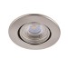 Picture of Saxby ShieldECO 8.5W LED Tilt Fire Rated Downlight 4000K 70mm Cut-out Satin Nickel 