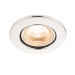 Picture of Saxby ShieldECO 8.5W LED Tilt Fire Rated Downlight 3000K 70mm Cut-out Chrome 