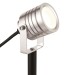 Picture of Saxby Luminatra 310mm LED Spikelight 4000K IP65 4W Silver 