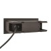 Picture of Saxby Seina 3.5W LED Bricklight 4000K IP44 225x85x2mm Black 