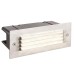 Picture of Saxby Seina 3.5W Louvre LED Bricklight 4000K IP44 225x85x2mm 316L Stainless Steel 