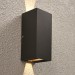 Picture of Saxby Glover 6W LED Up/Down Wall Light 3/4/6K IP44 Matt Black 