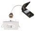 Picture of Saxby Speculo GU10 Square Fire Rated Downlight IP65 36mm Matt White 