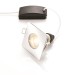 Picture of Saxby Speculo GU10 Square Fire Rated Downlight IP65 36mm Chrome 