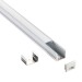 Picture of Saxby Rigel Surface 2M Aluminium LED Profile 13.5x16.5mm Silver 