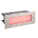 Picture of Saxby Seina 3.5W LED Bricklight RGB IP44 Brushed Stainless Steel 