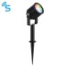 Picture of Saxby Luminatra 310mm LED Spike Light RGB/Smart IP65 Black/Clear 