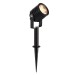 Picture of Saxby Luminatra 310mm LED Spike Light RGB/Smart IP65 Black/Clear 