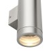 Picture of Saxby PalinXL GU10 Up/Down Wall Light IP44 Brushed Stainless 