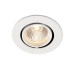 Picture of Saxby Axial 9W Tilt LED Wallwasher Downlight 3000K IP20 90mm White 