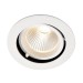Picture of Saxby Axial 30W Tilt LED Wallwasher Downlight 3000K IP20 140mm White 
