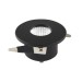 Picture of Saxby LALO 4W LED Downlight 3000K IP44 Clear 45mm Matt Black 