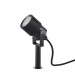 Picture of Saxby Triton 320mm GU10 Spike Light IP65 Black/Frosted 
