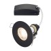 Picture of Saxby Speculo GU10 Fire Rated Downlight IP65 85x36mm Matt Black 