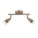 Picture of Saxby Amalfi Spotlight Ceiling Bar Adjustable c/w GU10 IP20 2x50W 240V Satin Nickel 