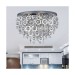 Picture of Searchlight Nova Chrome Loop and Ball Ceiling Flush Light 