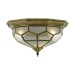 Picture of Searchlight Antique brass Flush ceiling light 