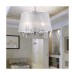 Picture of Searchlight Venetian Ceiling Pendant Light with White Shade 