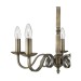 Picture of Searchlight Richmond Multi Arm Ceiling Light Antique Brass Finish 