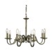 Picture of Searchlight Richmond Multi Arm Ceiling Light Antique Brass Finish 