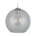 Picture of Searchlight Balls One Light Celing Pendant In Chrome And Clear Glass Width: 300mm 