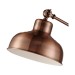Picture of Searchlight Macbeth Industrial Floor Lamp Brushed Copper 