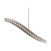 Picture of Searchlight Modern LED Ceiling Bar Light in Satin Silver 