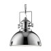 Picture of Searchlight Industrial Pendant Ceiling Light In Chrome 