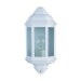 Picture of Searchlight 1 Light Outdoor Wall Lantern In White 