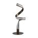 Picture of Searchlight Ribbon Table Lamp In Rustic Brown With Acrylic 