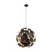 Picture of Searchlight Discus 6Lt Black/Gold Pendant 