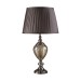Picture of Searchlight Greyson Table Lamp Amber Glass Urn/With Brown Pleated Tapered Shade 